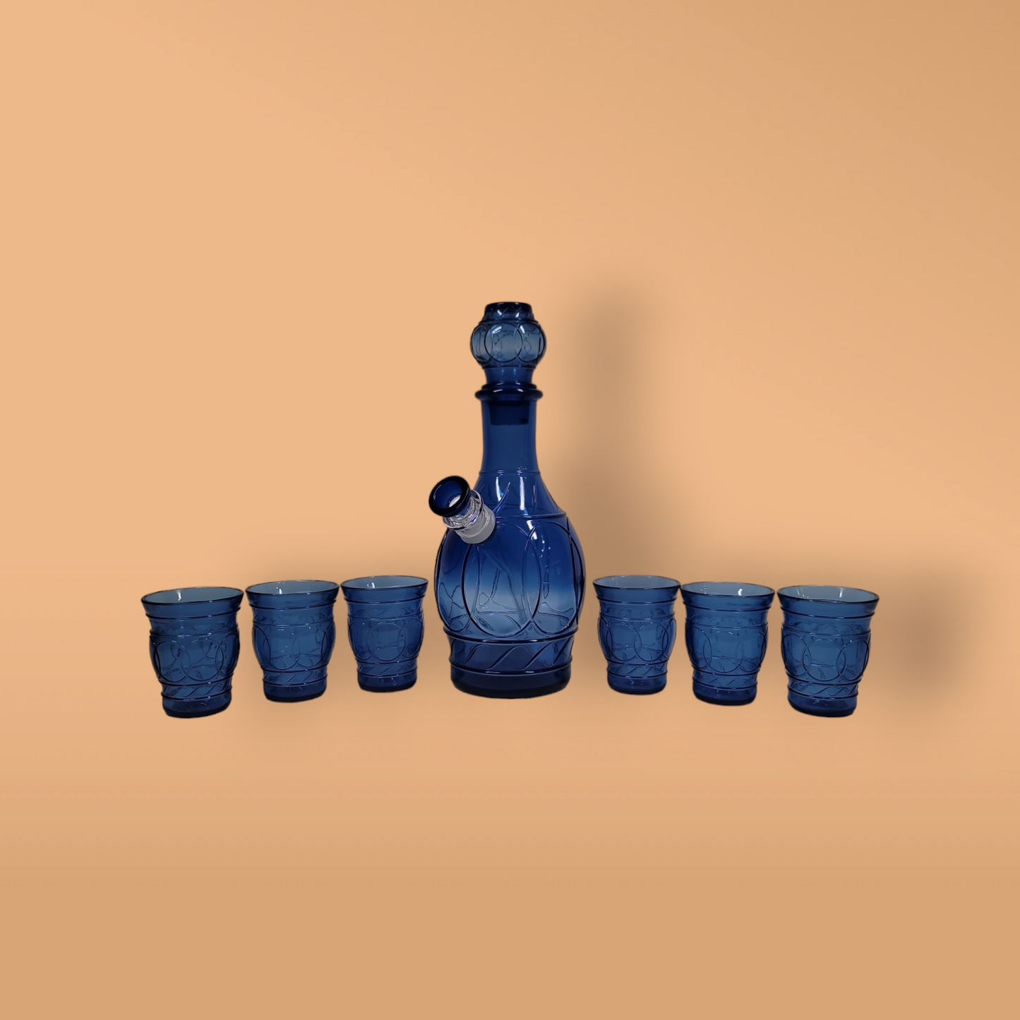 Hazel Atlas Blue Set