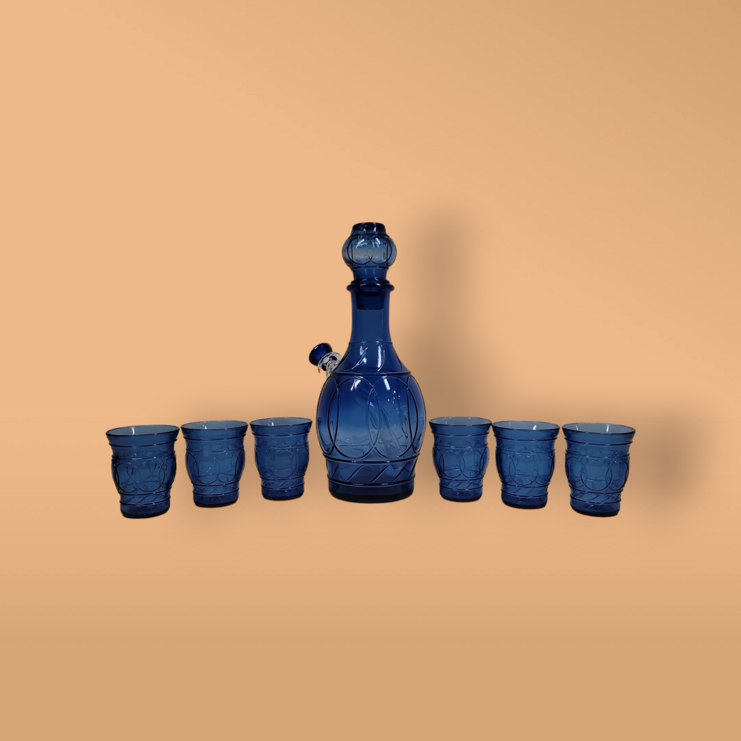 Hazel Atlas Blue Set