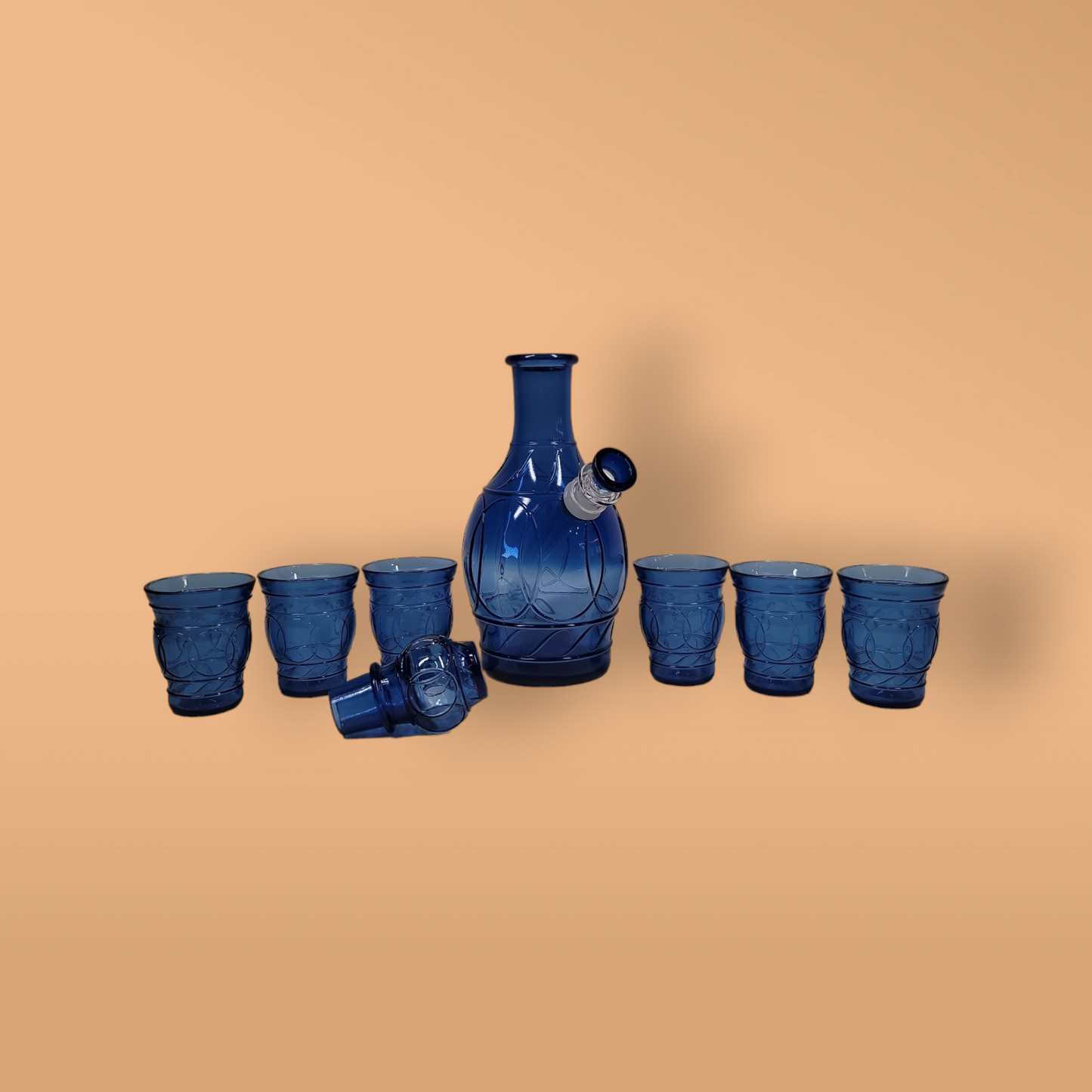 Hazel Atlas Blue Set