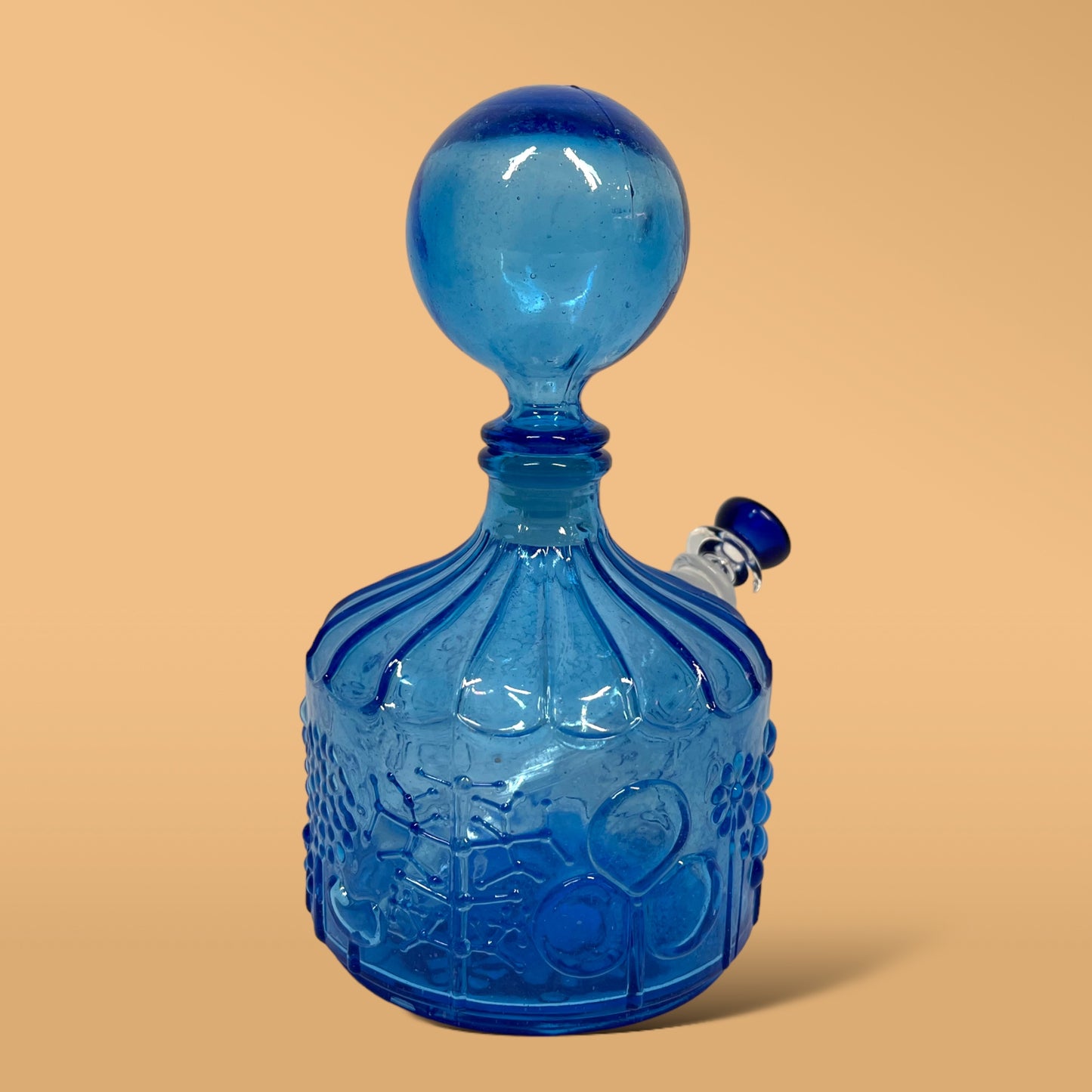 Cobalt Blue Arabia Decanter