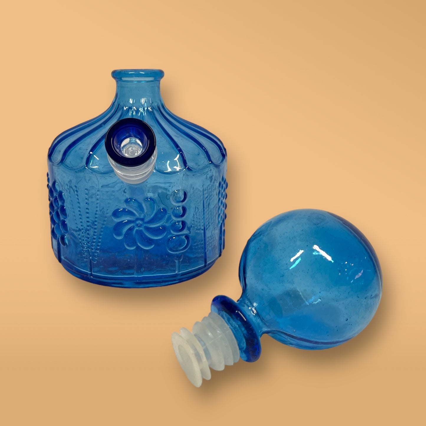 Cobalt Blue Arabia Decanter