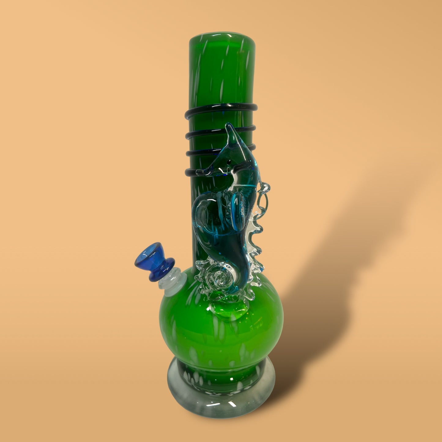 B&G Glass Seahorse Decanter