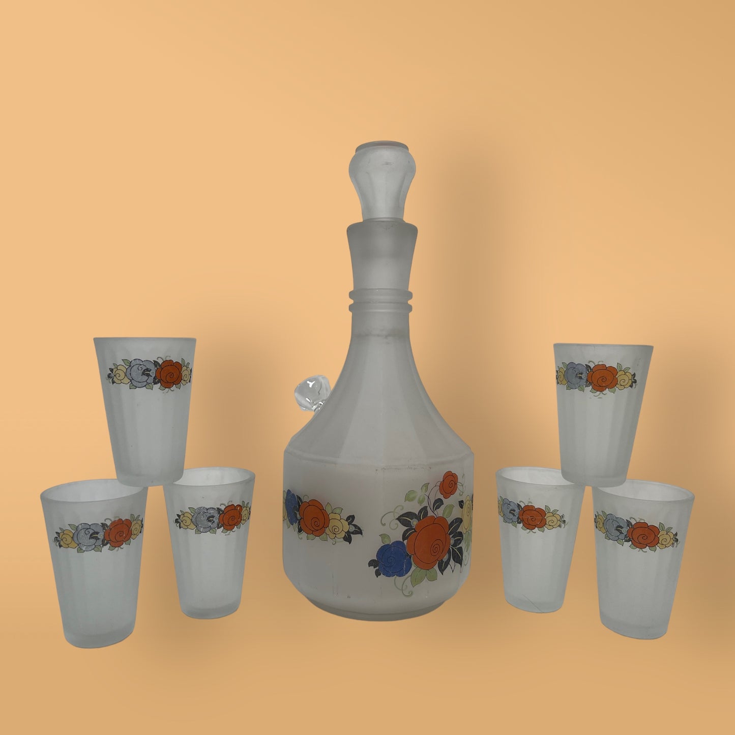 Frosted RYB Floral Set