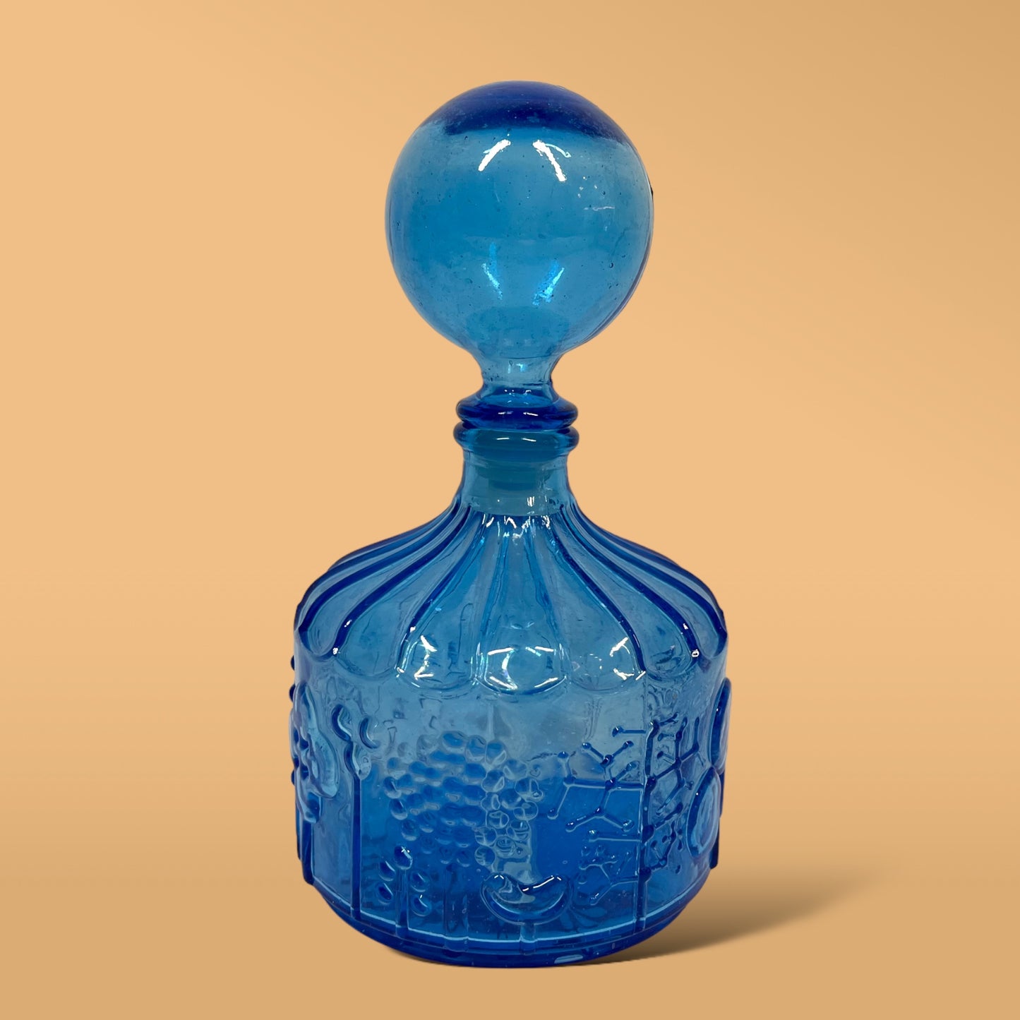 Cobalt Blue Arabia Decanter
