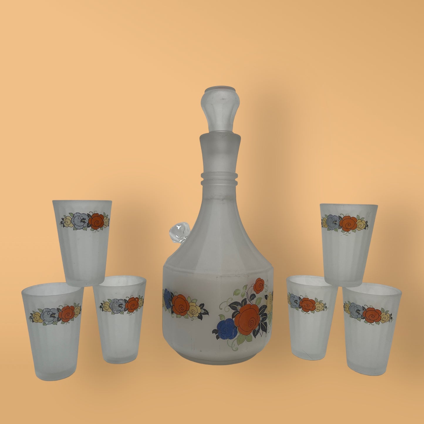 Frosted RYB Floral Set