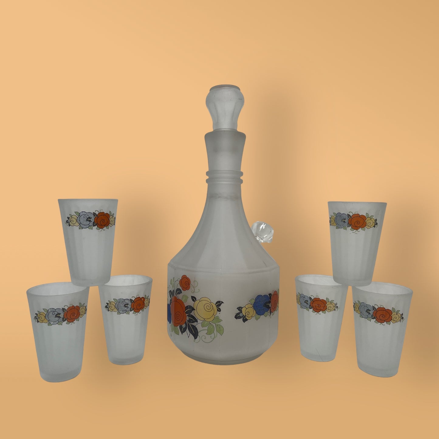 Frosted RYB Floral Set