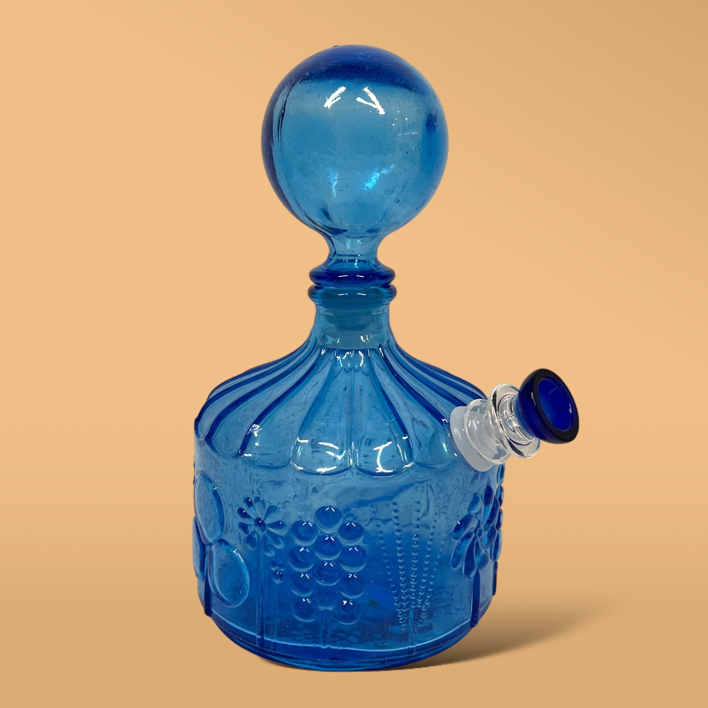 Cobalt Blue Arabia Decanter