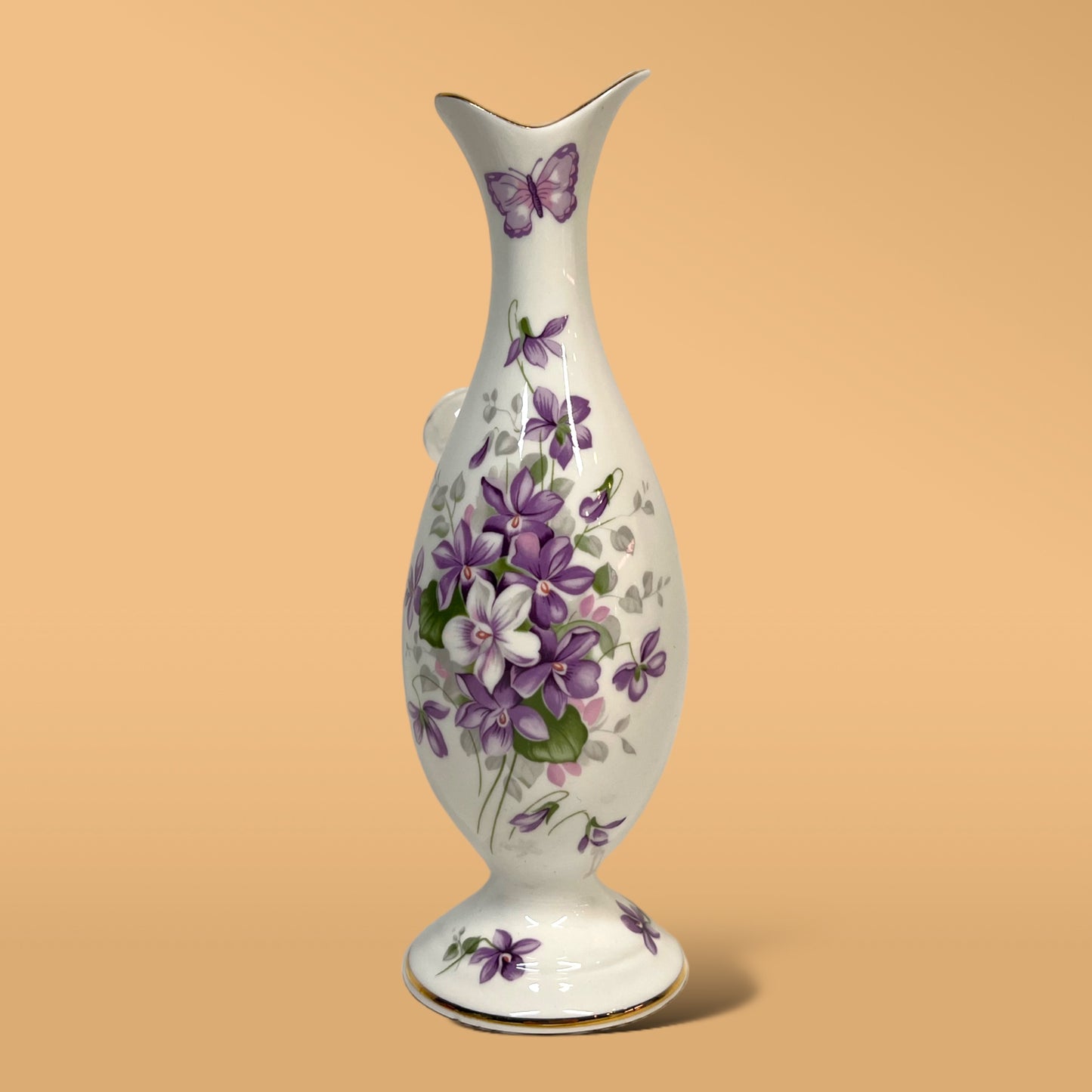 Aynsley Wild Violets Pitcher Decanter