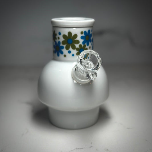 60’s Blue Floral Hottle