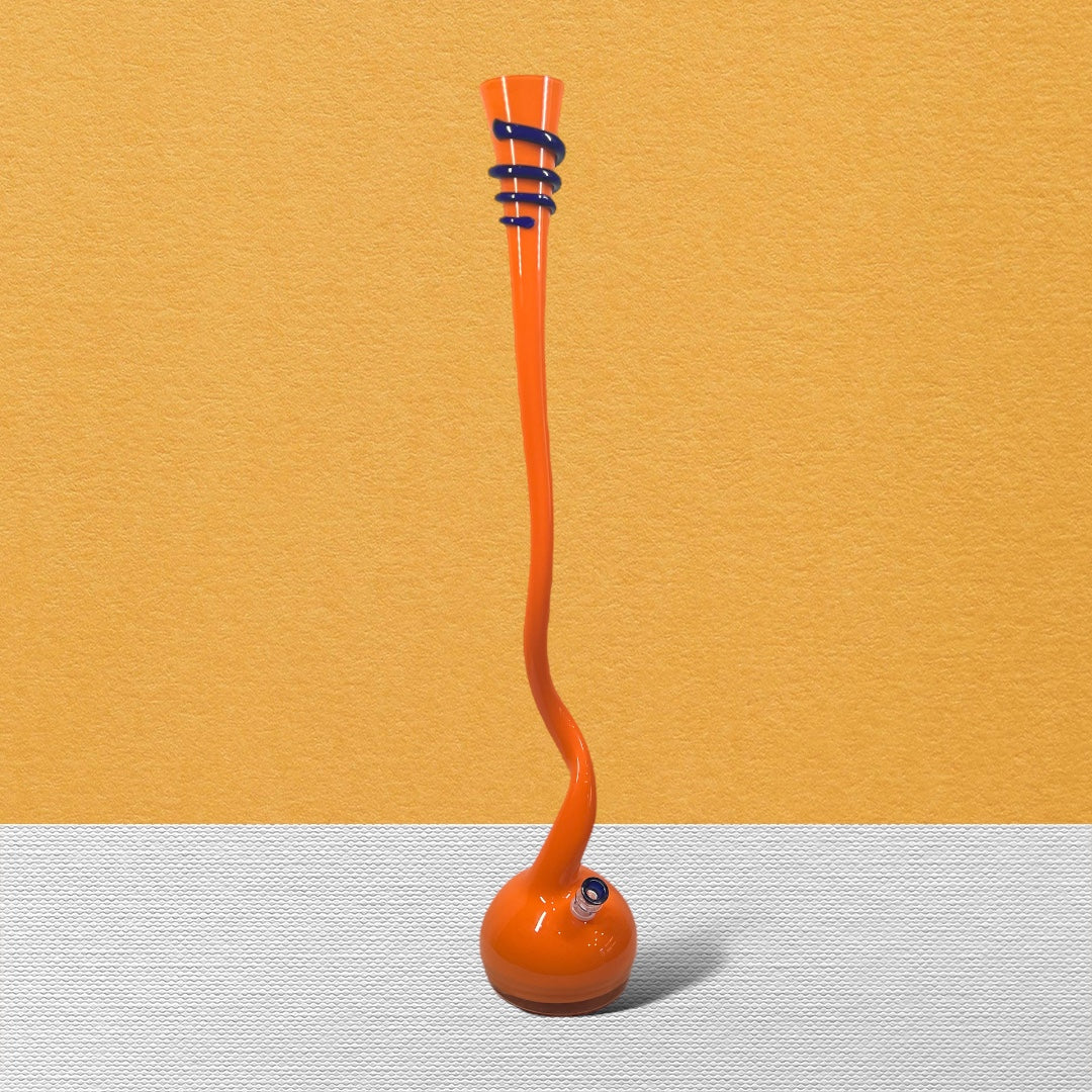 Twisted Orange 🍊 Art Glass