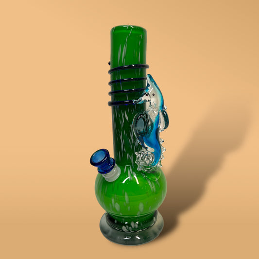 B&G Glass Seahorse Decanter