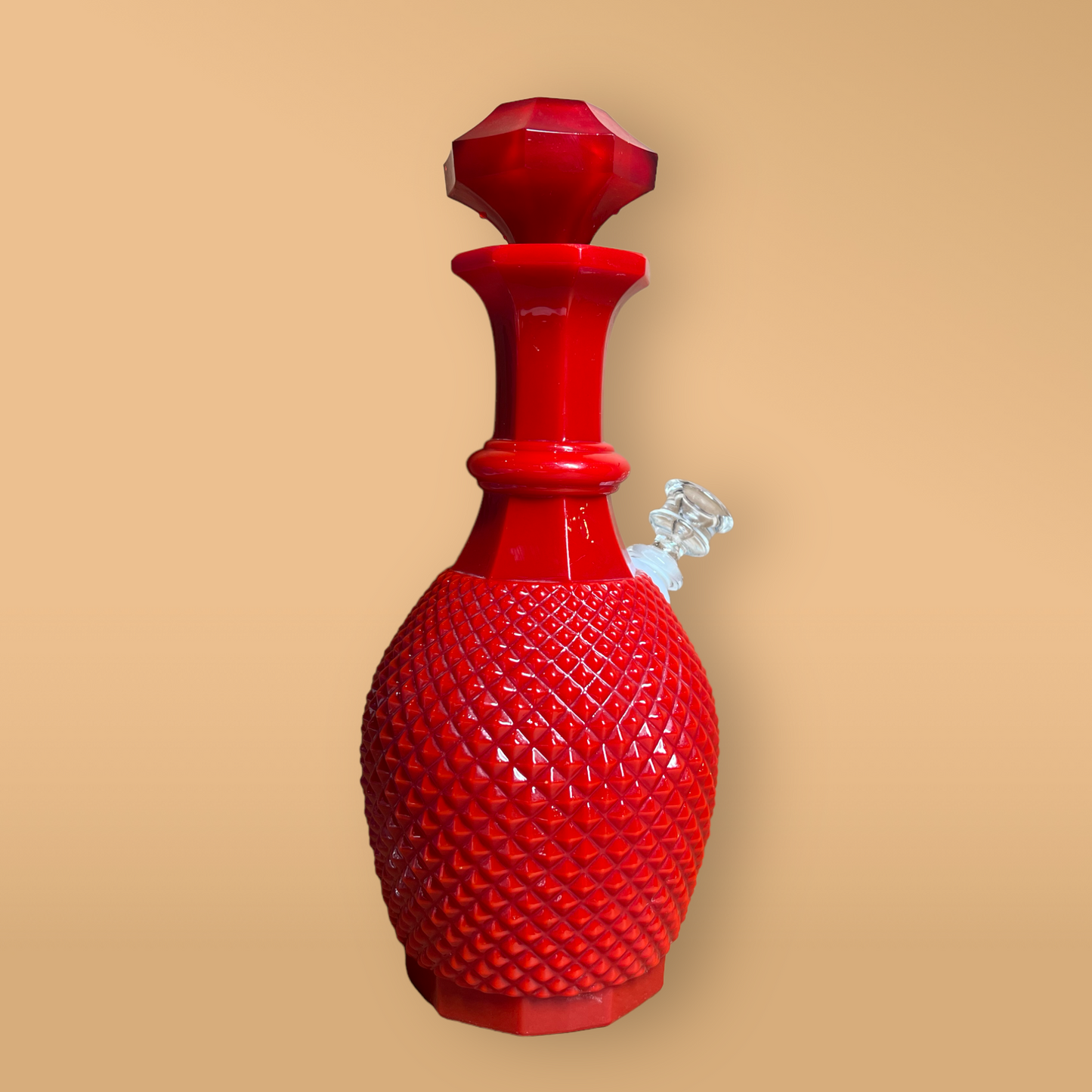 Rare Red Diamond Decanter