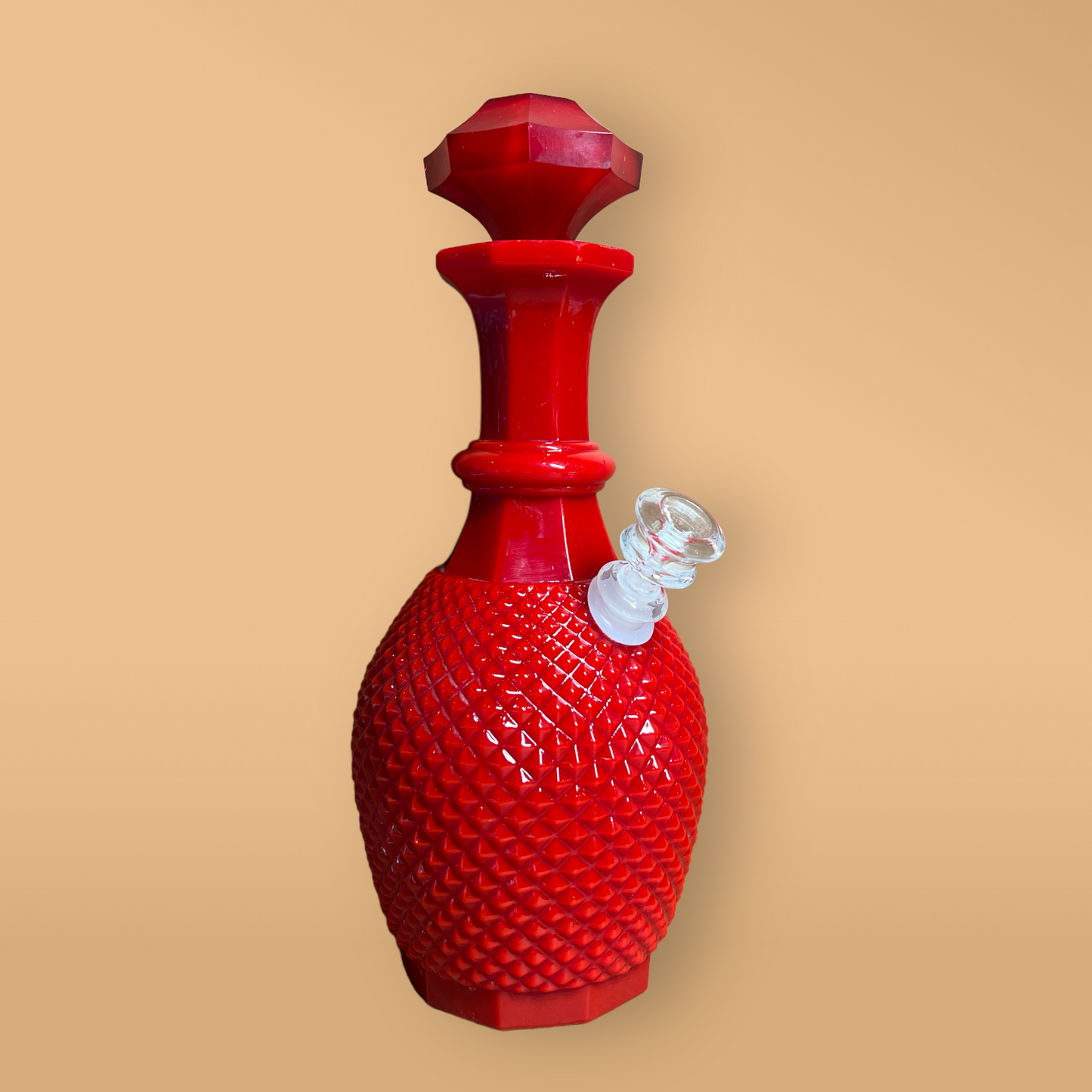 Rare Red Diamond Decanter