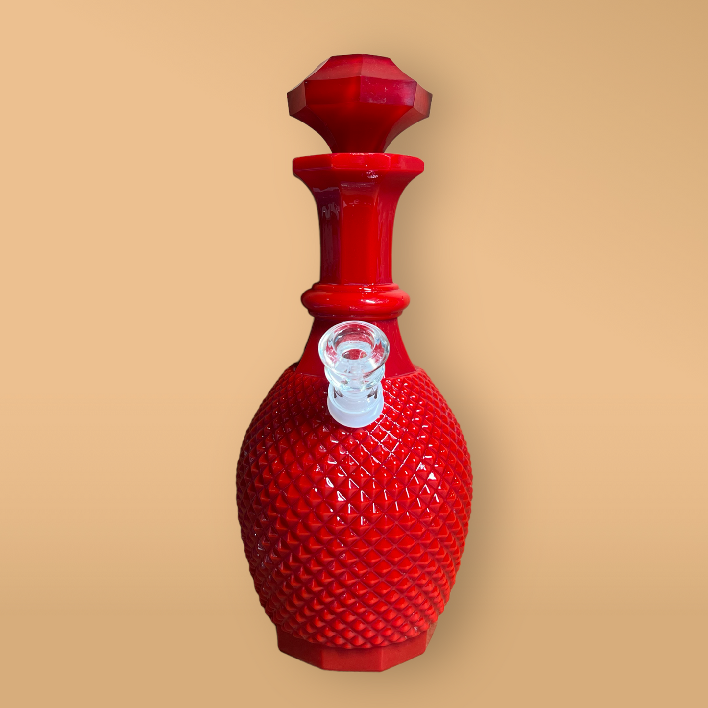 Rare Red Diamond Decanter