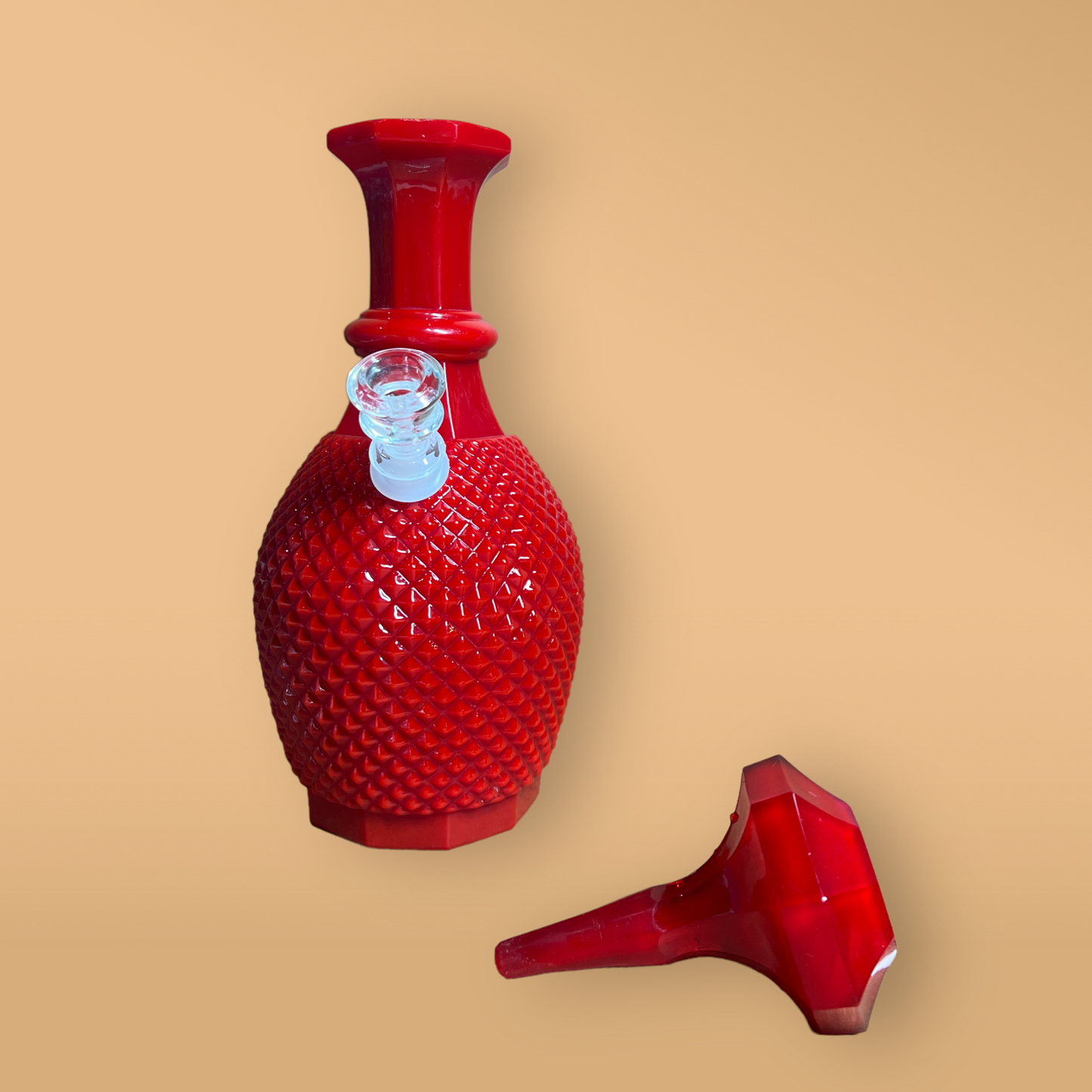 Rare Red Diamond Decanter