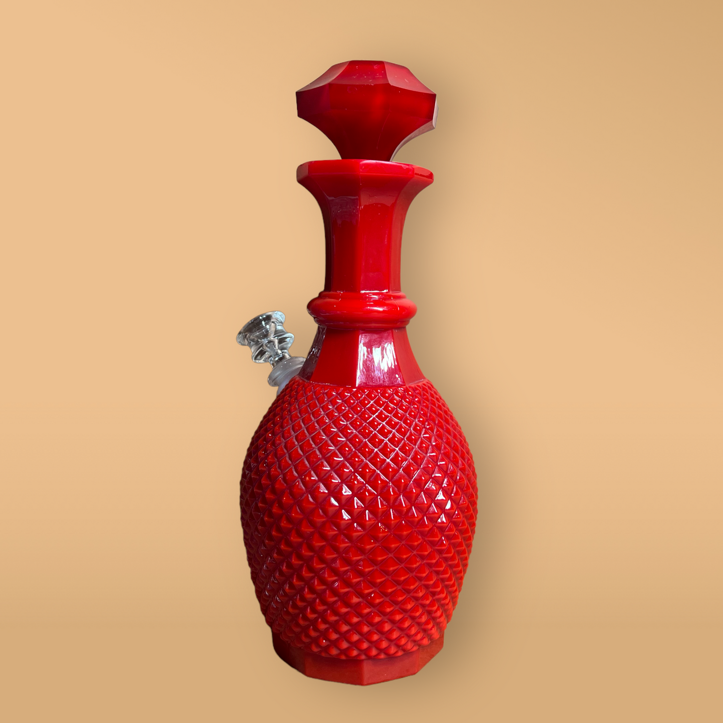 Rare Red Diamond Decanter